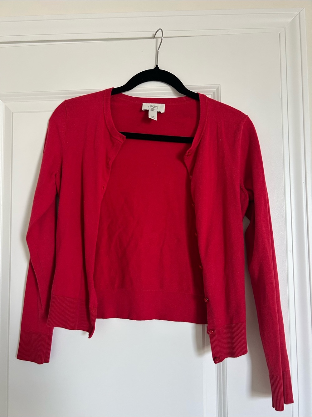 LOFT Cotton Cardigan